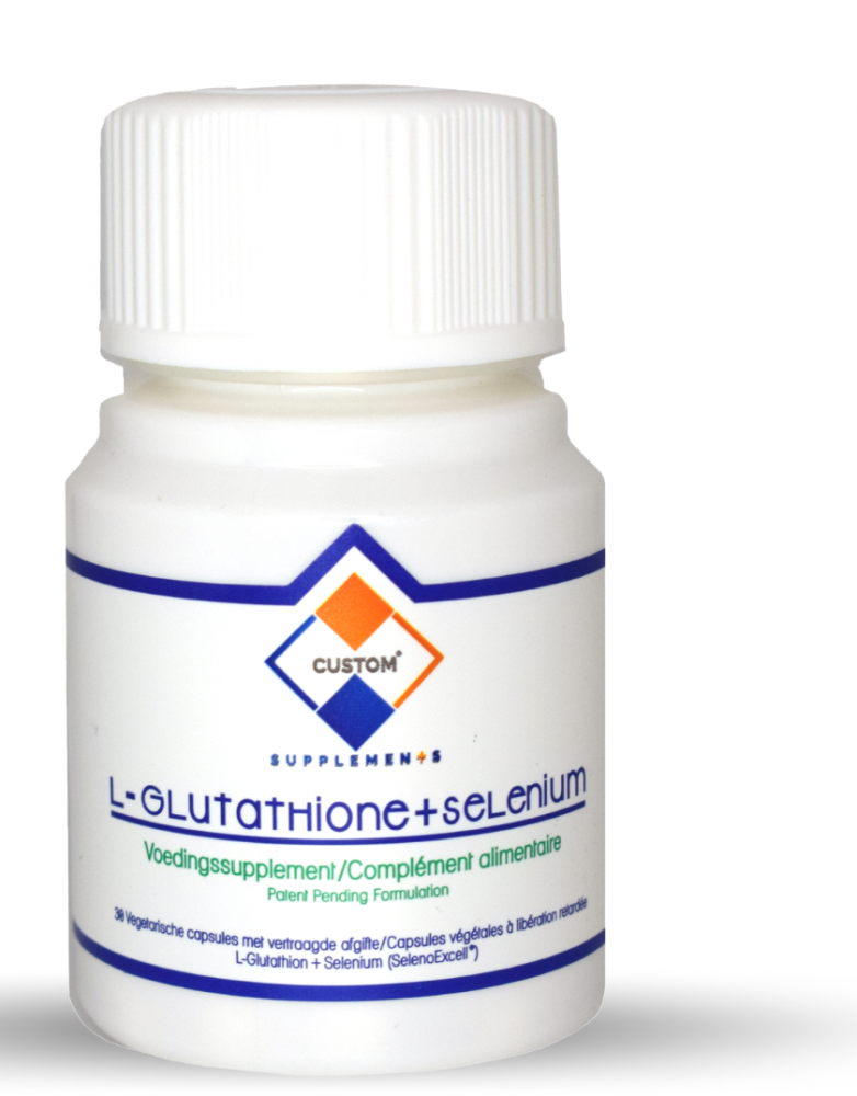 Custom Supplements® Glutathione+Selenium Enteric Capsule