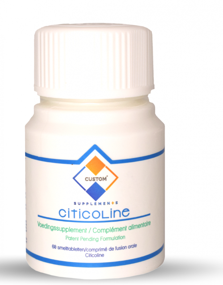 Custom Supplements® Citicoline Smelttabletten 